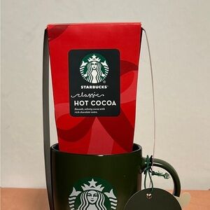 Starbucks New In Box Green Mug